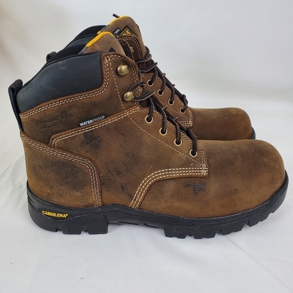 NIB CA3535 Carolina Men\'s Waterproof Insulated Composite Toe Dark Brown Size 11D main image 5